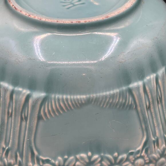 1930s Homer Laughlin Apple Tree Mixing Bowl 9 Inch - Picture 8 of 13